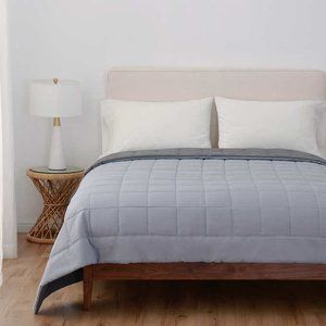 Reversible Down Alternative Blanket | Color: Gray | by Berkshire Life